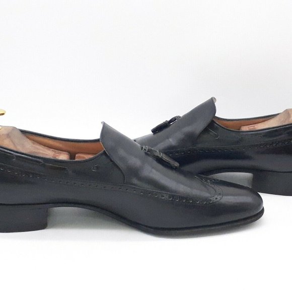 SALVATORE FERRAGAMO Black Tassel Loafer Mens US 11 - Picture 10 of 10